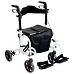 Duo Deluxe Rollator and Transit Chair in One