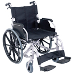 The Consort Deluxe Self Propelled Steel Wheeled Chair
