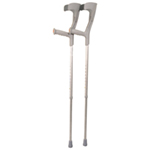 Deluxe Patterned Forearm Crutches (Pair)