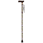 Folding Walking Cane - Patterned