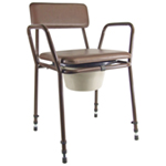 Essex Height Adjustable Commode Chair