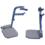 Pair of Footrests for Linton & Lenham Mobile Commode
