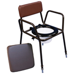 Norfolk Height Adjustable Chemical Commode Chair