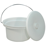 5 L Commode Bucket and Lid