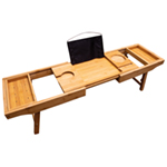 St Helens Home and Garden Bed and Bath Tray Table with Extending Sides and Legs