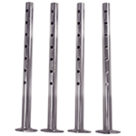 Straight Floor Fixing Kit (Set of 4)