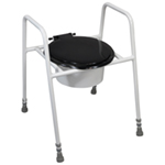 Solo Skandia Raised Toilet Frame with Seat and Lid