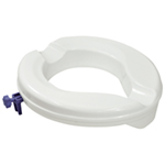 Senator Plastic Raised Toilet Seat