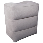 St Helens Home and Garden Inflatable Travel Foot Rest Cushion