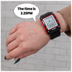 Water Resistant Talking Digital Watch
