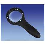 Deluxe Comfort Grip Magnifier with 6 LED Lights