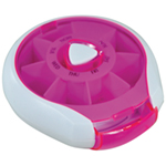Compact Weekday Pill Dispenser