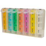 Pop up 7 Day Pill Storage Box