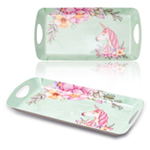 St Helens Home and Garden Melamine Serving Tray with Handles