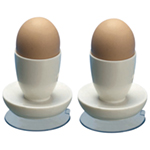 Egg Cups with Suction Base (Pair)