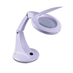 Eagle Desktop LED Twin Arm Illuminated Magnifier With 4