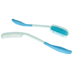 Long-Handled Brush and Comb Set