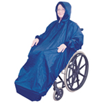 Fleece Lined Wheelchair Mac with Sleeves