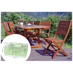 St Helens Home and Garden Water Resistant Rectangular Garden Table Cover