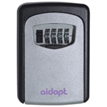 Aidapt Wall Mounted Weatherproof Key Safe