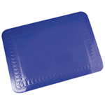 Tenura Silicone Rubber Anti Slip Rectangular Mat 25.5x18.5 cm