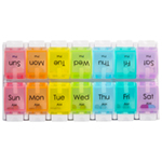 Push Button Pill Box AM/PM