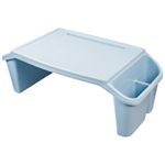 Plastic Bed Tray with Side Storage